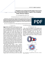 22 Transient Analysis of A Magnetic Gear Integrated Brushles