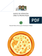 Juego de Atencion CREA TU PROPIA PIZZA