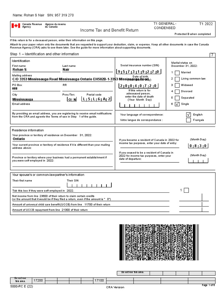 Print Window PDF Tax Refund Government