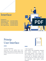 Prinsip User Interface