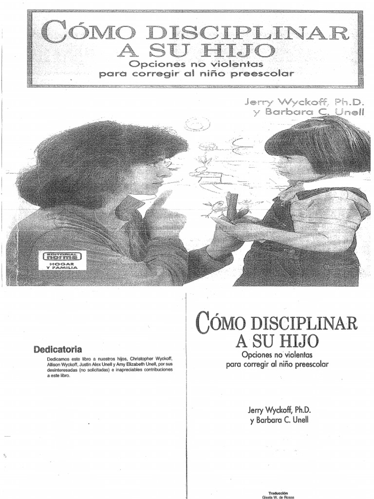 Como Diciplinar A Su Hijo Jerry Wyckoff PDF