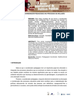 A Atuação Do Coordenador Pedagógico No Processo de Inclusão