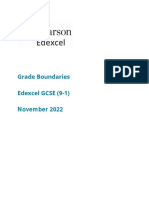 Some more Edexcel grade boundaries for October/November 2022 session. :  r/alevel