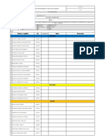 Formato de Reporte de Charlas Personal