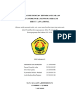 Kelompok 6 - Makalah Tari Gandrung Sebagai Identitas Nasional