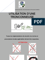 Utilisation D'une Tronconneuse