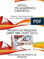 Material 7 - Projeto de Pesquisa - Parte 1 - T6