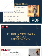 Exposicion Grupo 10 - El Dolo, Violencia Física e Intimidación