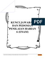 Kunci Jawaban Penhar Genap Kelas 6 Tp.2022-2023