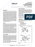 FMC TP For Turbine Meters For Liquids - tp02001