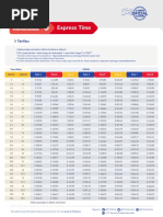 Express Time Tarifas 2023