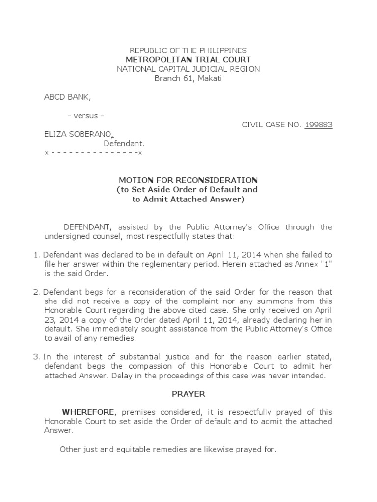 Motion For Reconsideration PDF