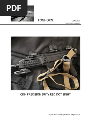 C&H Precision Duty Red Dot Sight