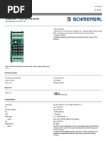 Schmersal Protect Ie02 SK Datasheet