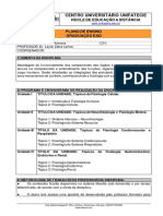 Plano de Ensino Da Disciplina