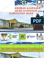 Progres Implementasi Pis PK Upt Puskesmas Ajangale Kab - Bone 2019