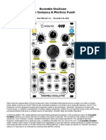 Ensemble Osc Manual