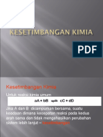 07 - Kesetimbangan Kimia