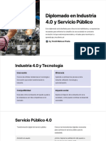 Diplomado en Industria 40 y Servicio Publico