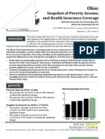 Ohio:: Snapshot of Poverty, Income, and Health Insurance Coverage