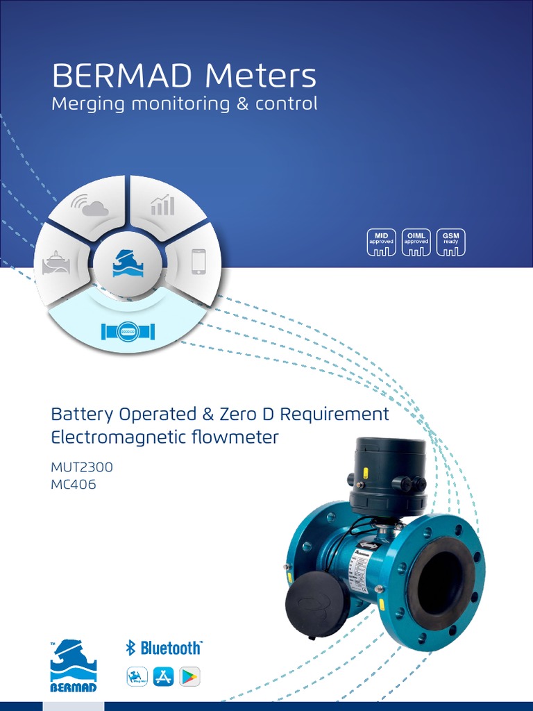 BERMAD MUT2300 & MC406 Overview | PDF | Flow Measurement | General ...