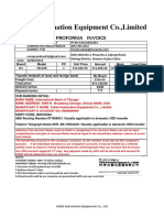 Proforma Invoice-Collet