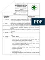 Sop Identifikasi Dan Pelaporan Kesalahan Pemberian Obat Dan KNC (Kejadian Nyaris Cidera)