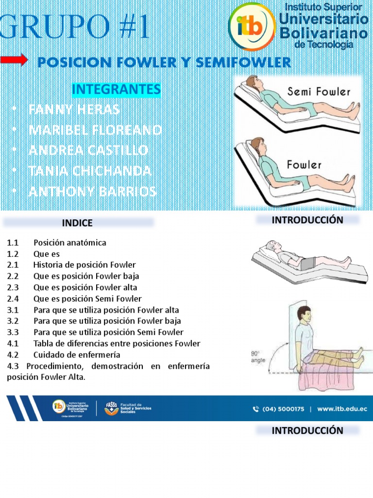 GRUPO #1 FOWLER Y SEMI FOWLER (Autosaved) | PDF