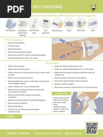 Ati - Central Venous Access Devices - Dressing Change - Checklist | PDF |  Hand Washing | Nursing