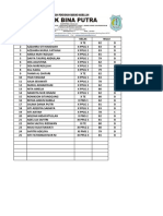 DAFTAR NILAI PASKIBRA