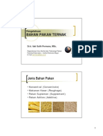 Menyusun Ransum Dengan Metode Coba Coba