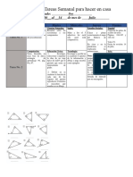 Horario de Tareas III Parcial #1