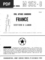 Civil Affairs Handbook Belgium Section 5 Banknote Currency - 