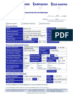 Solicitud Factibilidad Tramo 3