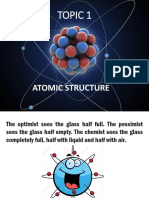 Chapter 1 Atomic Structure