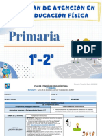 Planeación EF Primaria 1º y 2º Sem. 15-Mtro. Antonio Preza