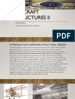 Aircraft Structures II Final Module and Instructions For Final Term Activity