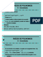 05c. RAICES DE UN POLINOMIO GENERALIDADES - 28oct19