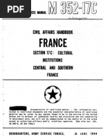 Civil Affairs Handbook France Section 17b Pdf Paris France