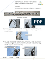 TP-EX004 Instructivo para El Tendido y Tensado de Fibra Óptica ADSS de 96 y 48 Hilos v.1