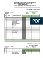 Absen Genap 2021-2022