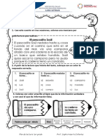 Plan Lector 1ro - 30 de Junio