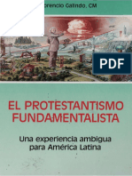 Galindo, Florencio. El protestantismo fundamentalista