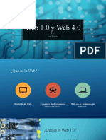 Web 1.0 y Web 4.0: Por: José Batista