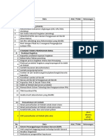 Checklist Data Pertek Air Limbah