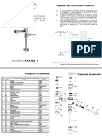 Instructivo Fluxometro Mingitorio