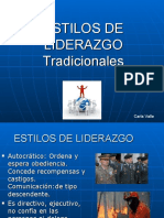 Estilos de Liderazgo Tradicionales