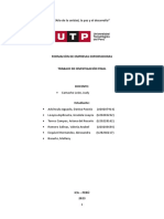 Trabajo de Investigación Final - Formación de Empresas Exportadoras