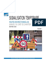 SETRA - Manuel Signalisation Temporaire - Routes Bidirectionnelles 2000