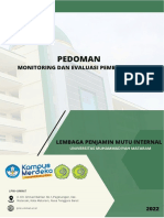 Pedoman Monev Pembelajaran Dengan SK Perencanaan Pelaksanaan Dan Penilaian